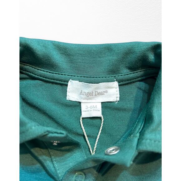 NWT Angel Dear Christmas Trucks Cowboy Bodysuit, 3-6 Months - Picture 3 of 5